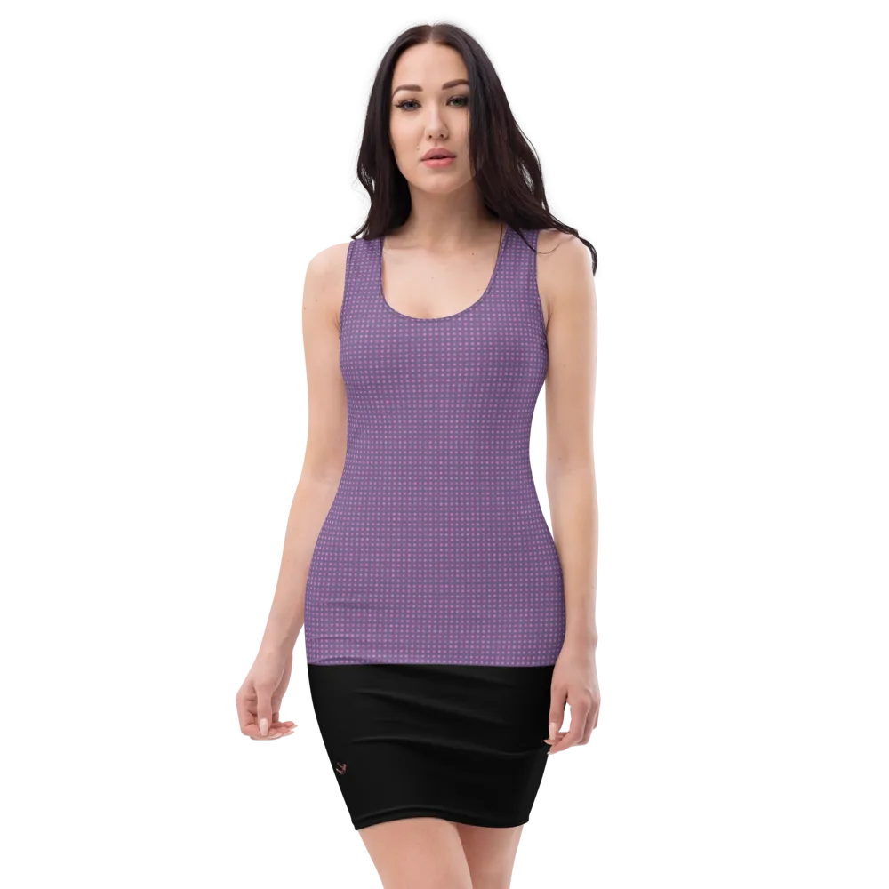#108897a0 - ALTINO Fitted Dress - Eat My Gelato Collection