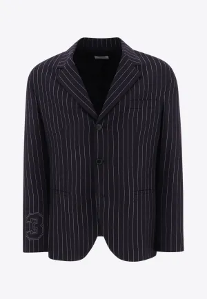 23 Pinstriped Blazer