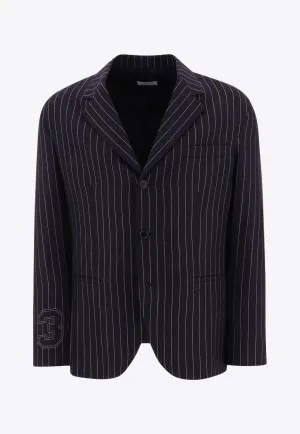 23 Pinstriped Blazer