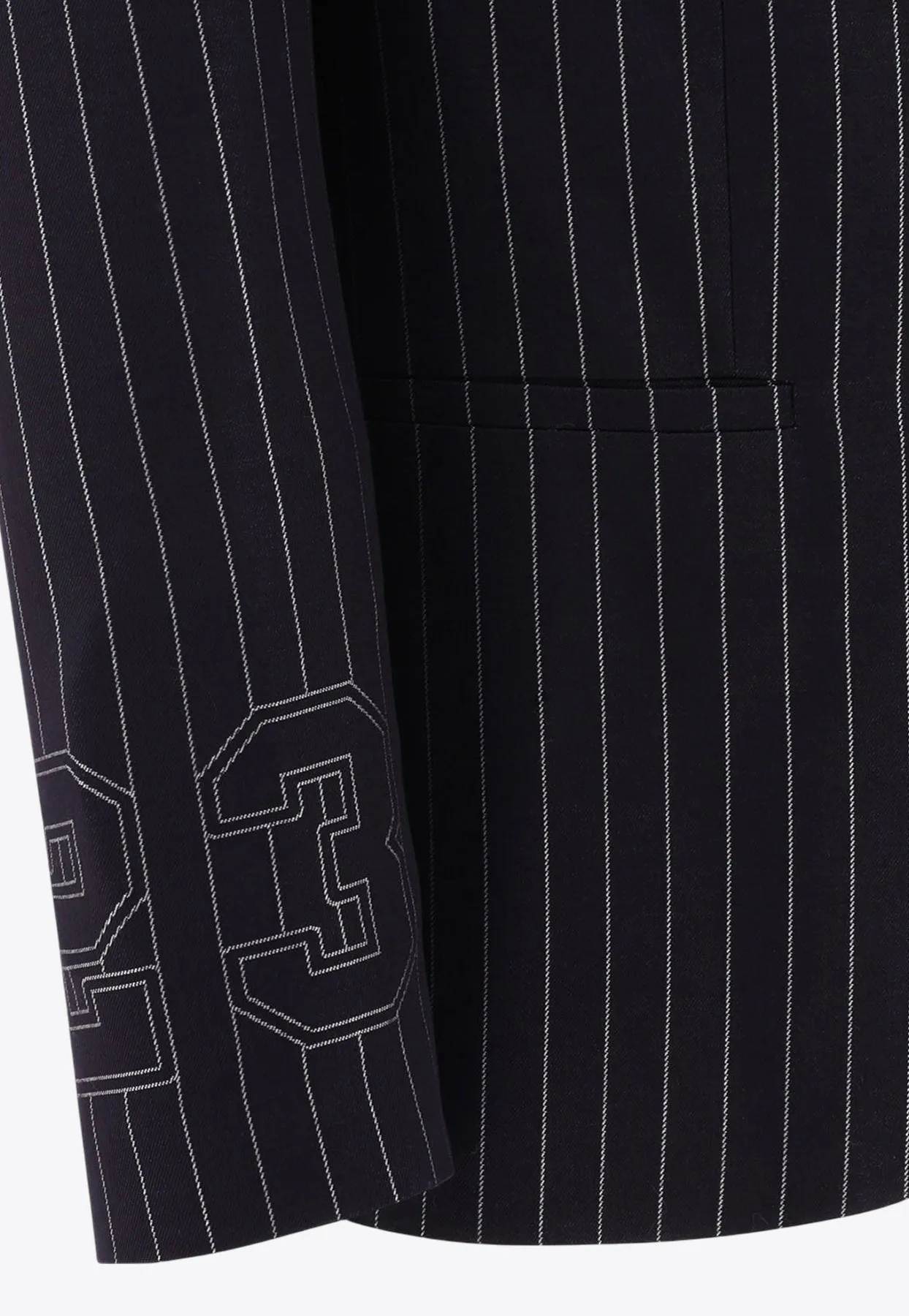 23 Pinstriped Blazer