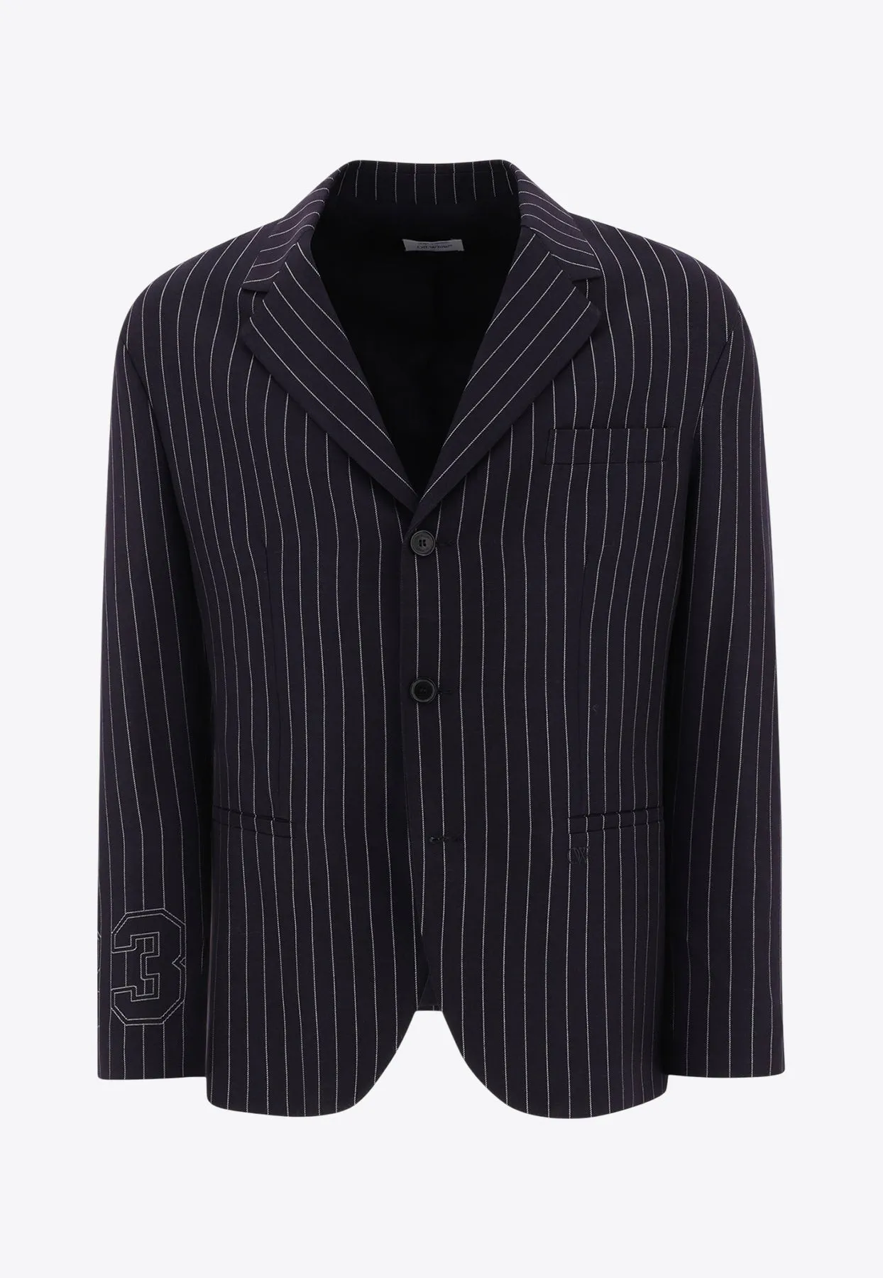 23 Pinstriped Blazer