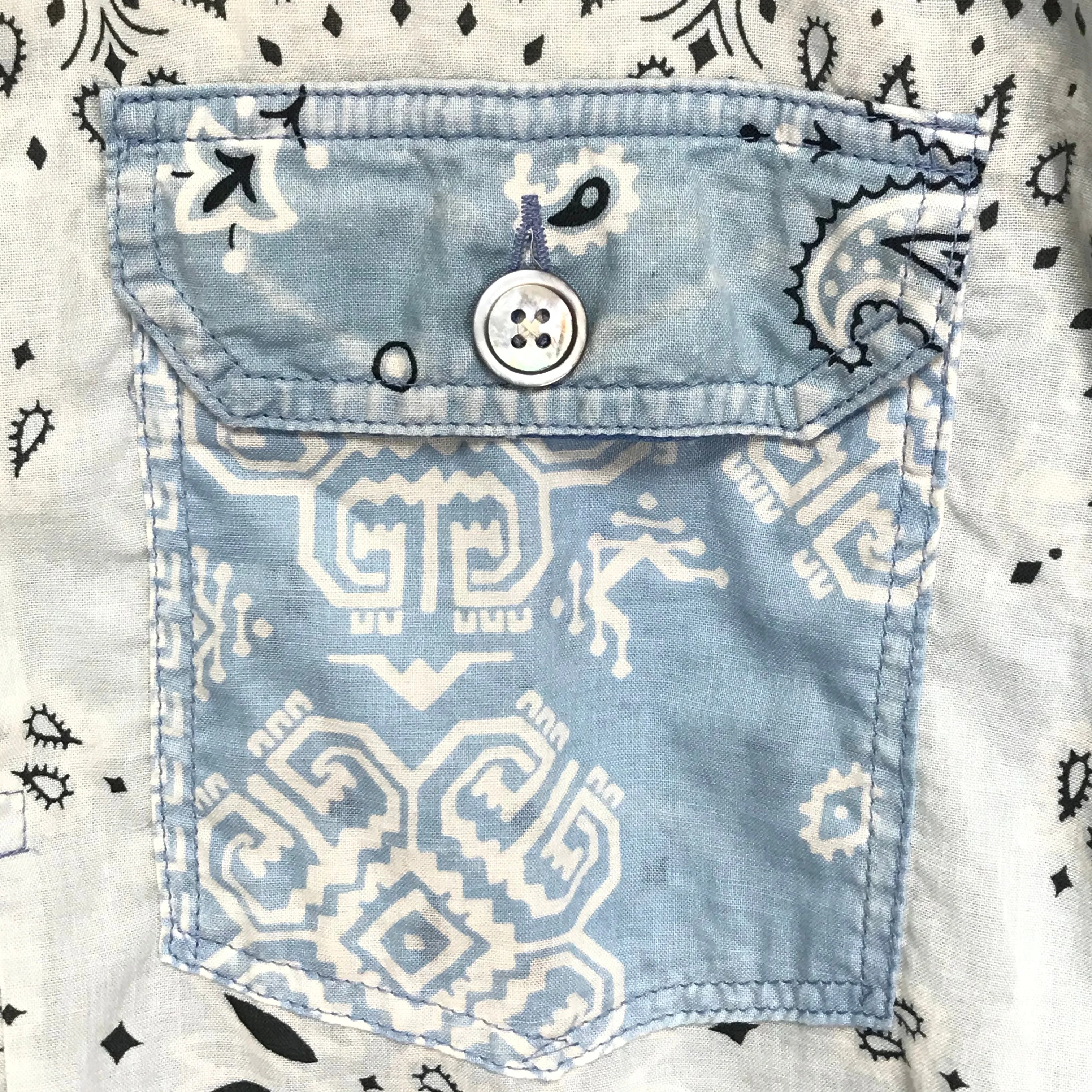 [2XL] Kapital Kountry Vintage Bandana Jacket Shirt