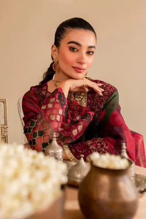 3-Pc Charizma Embroidered Chiffon - VSL-08