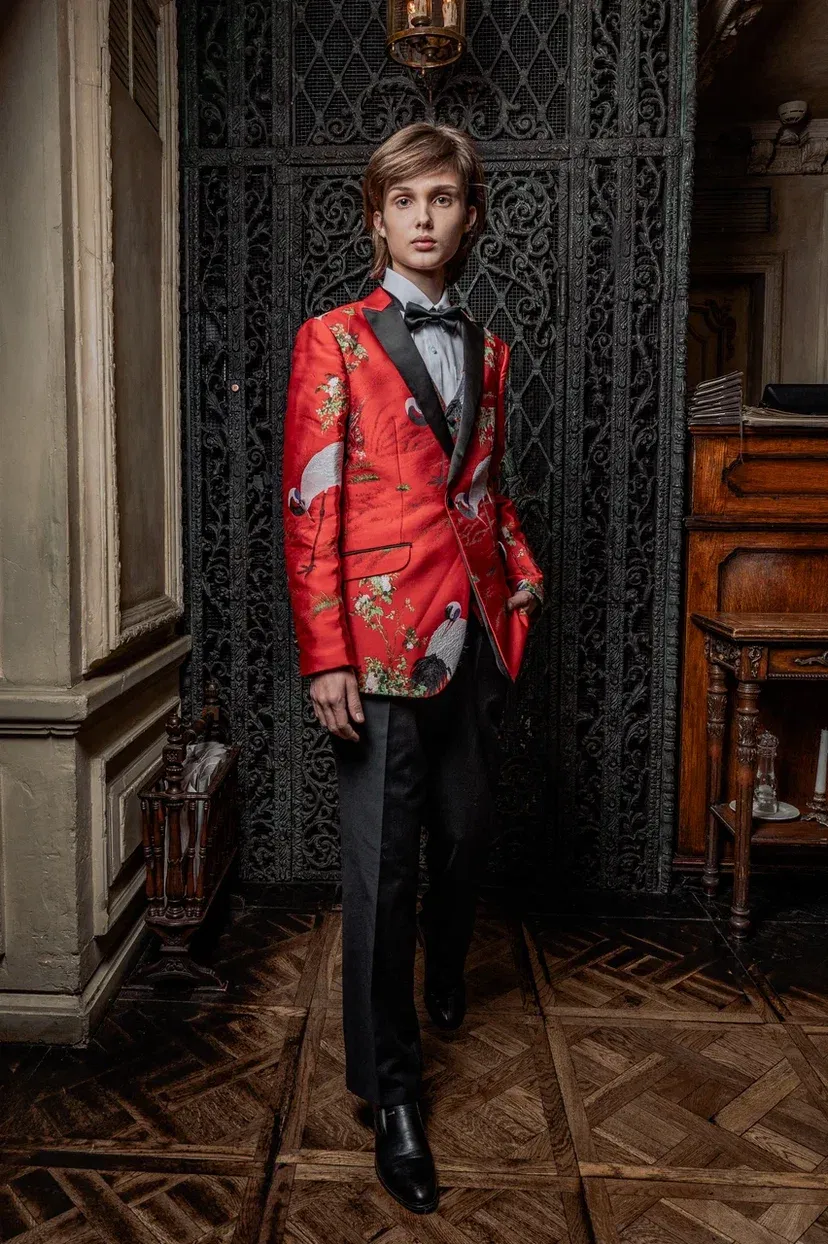 3-Piece Red Festive