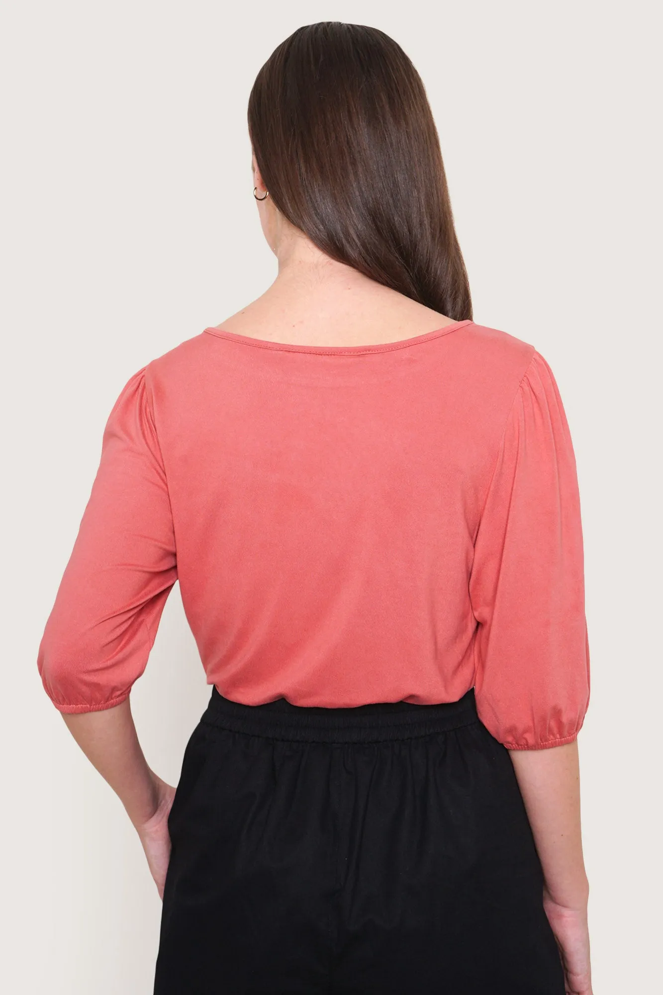 3/4 Puff Sleeve Tee