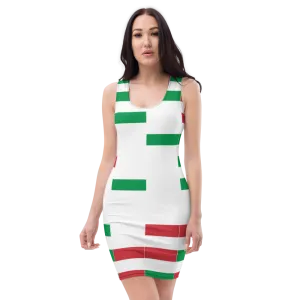 #94bd2b90 - ALTINO Fitted Dress - Bella Italia Collection