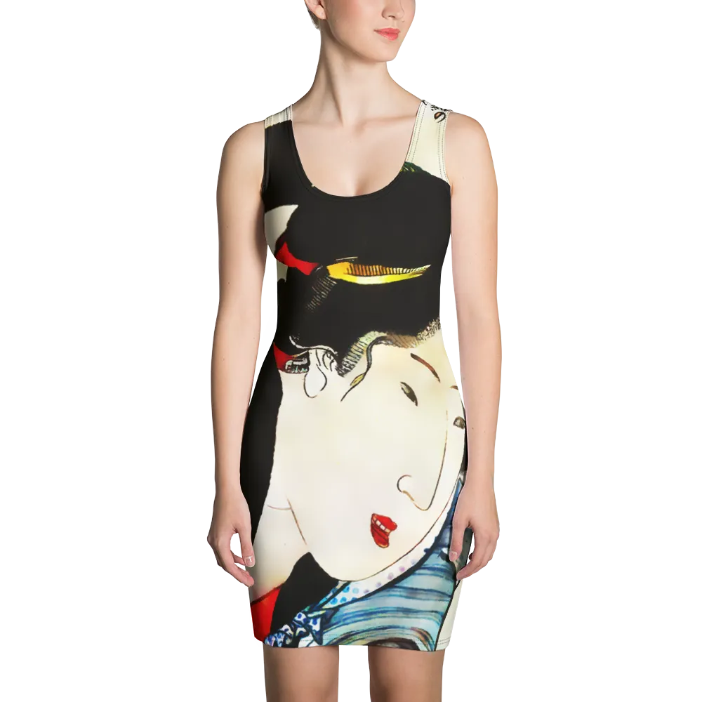 #a39a7200 - ALTINO Senshi Fitted Dress - Senshi Girl Collection