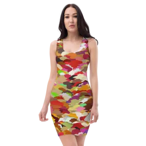 #a477f780 - ALTINO Fitted Dress - Eat My Gelato Collection