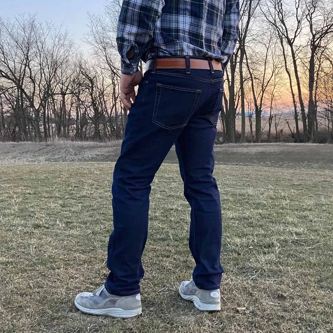 AA Slim Fit Jean - Dark Stonewash
