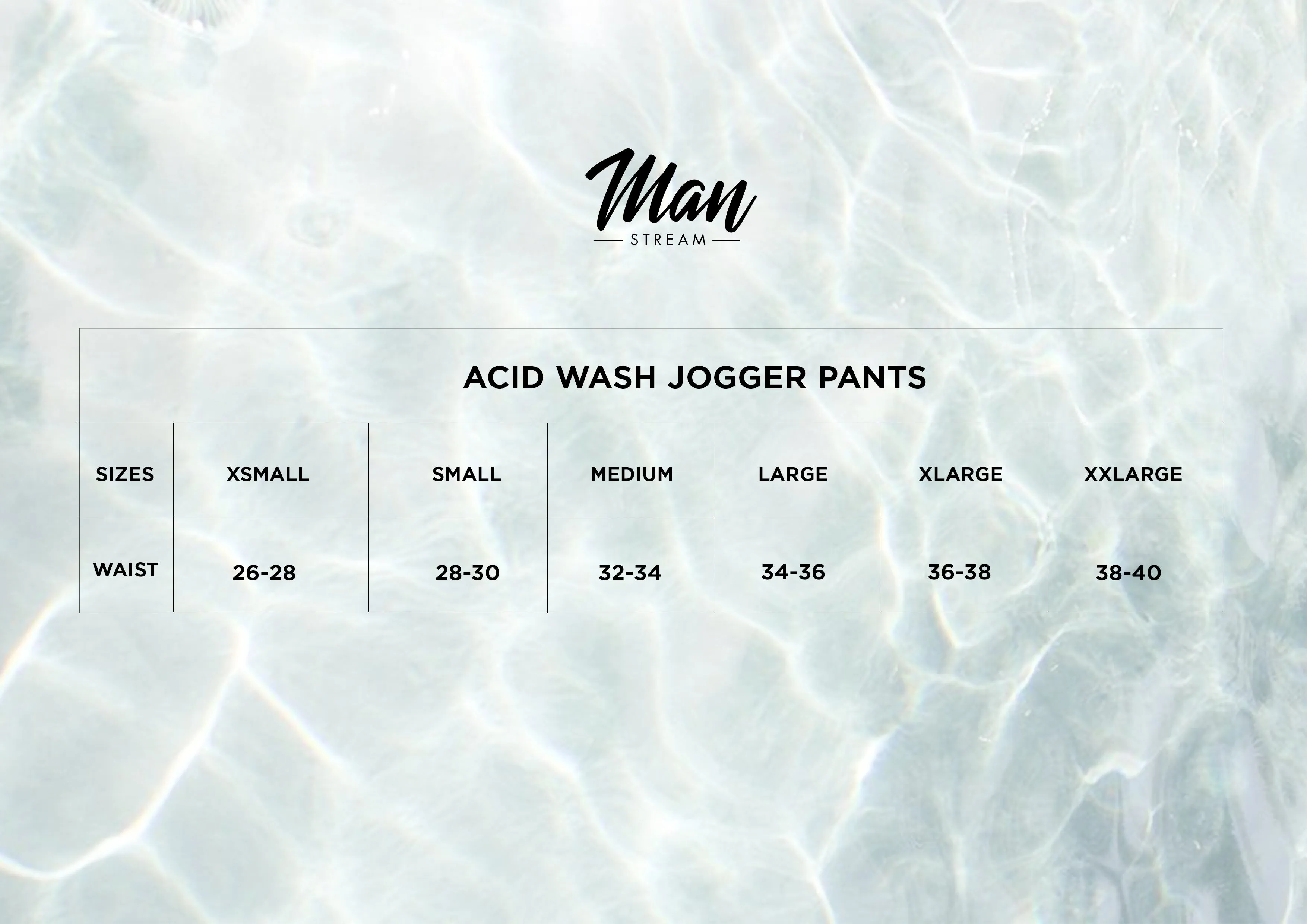 Acid Wash Jogger Pants