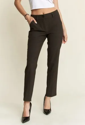 ADORA Zipper Skinny Pants with 2 Pockets