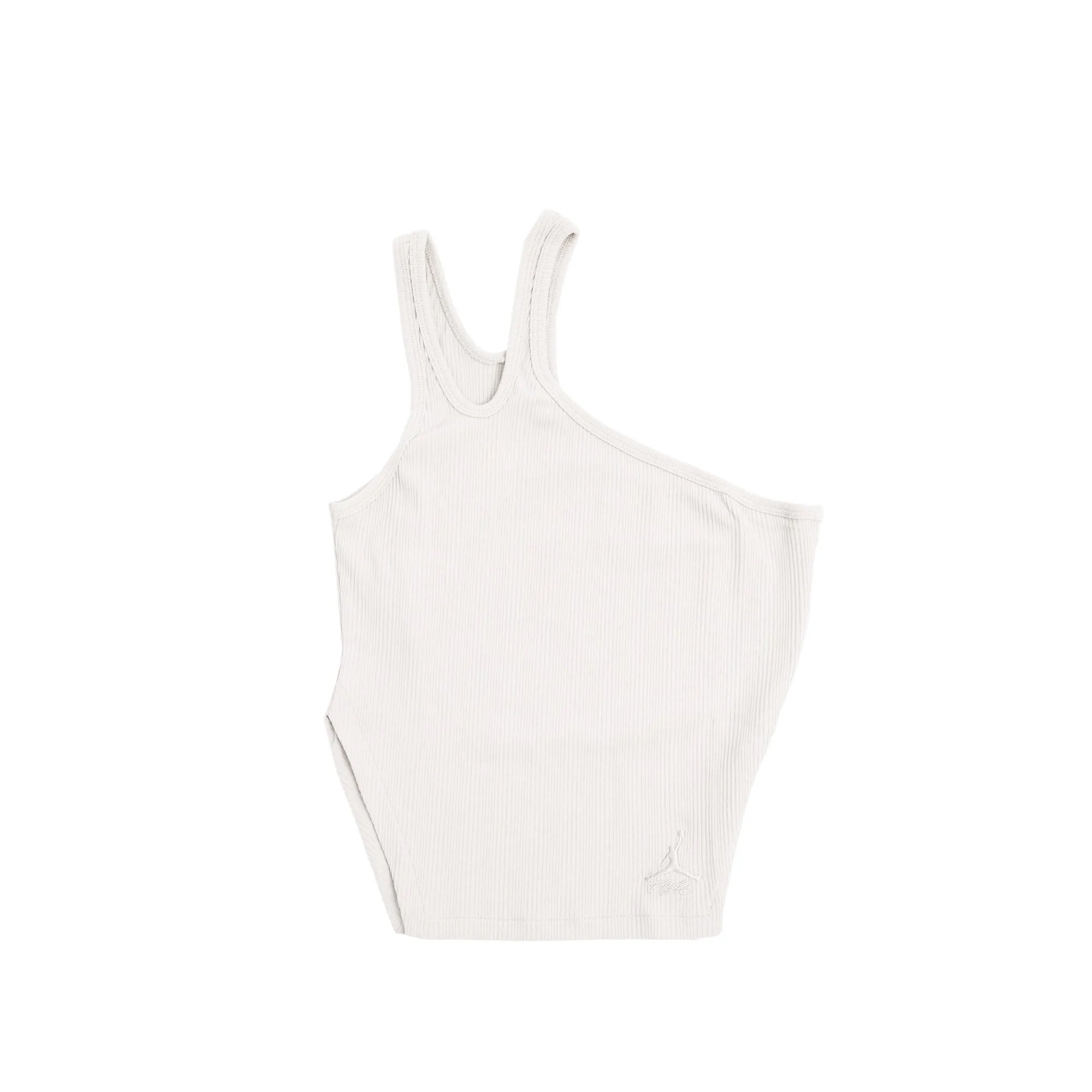 Air Jordan Womens Asymmetrical Ribbed Tank Top
