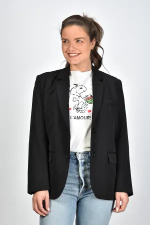 Anine Bing blazer Classic A-01-2116-000 black