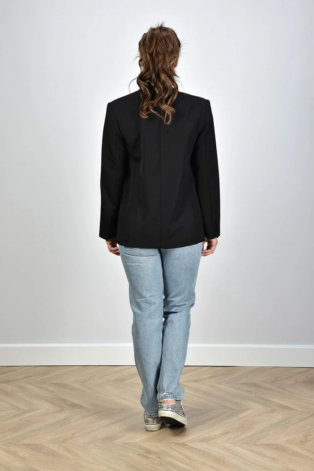 Anine Bing blazer Classic A-01-2116-000 black