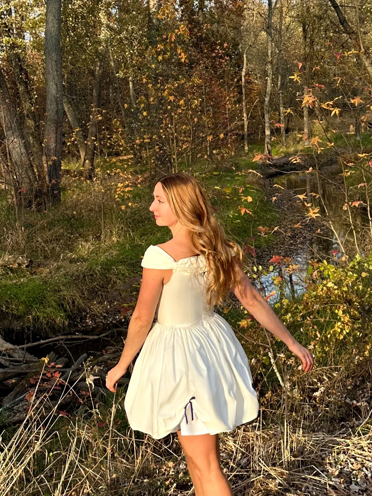 Annandale Dress in Creamline