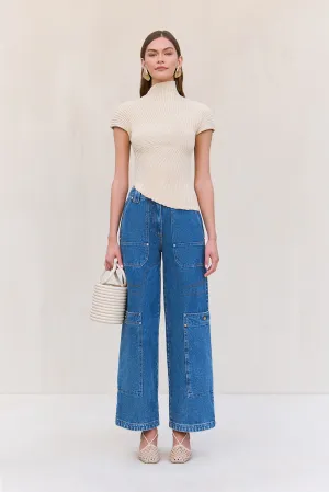 Annemie Knit Top Beach