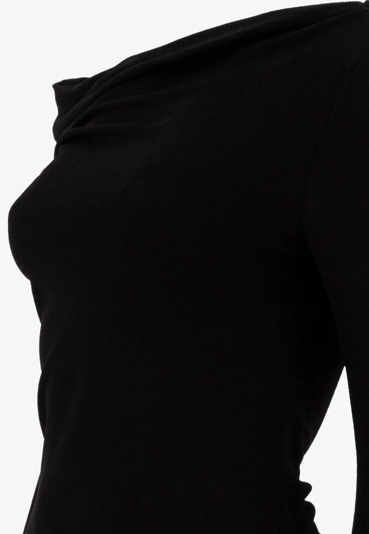 Asymmetrical Draped Top