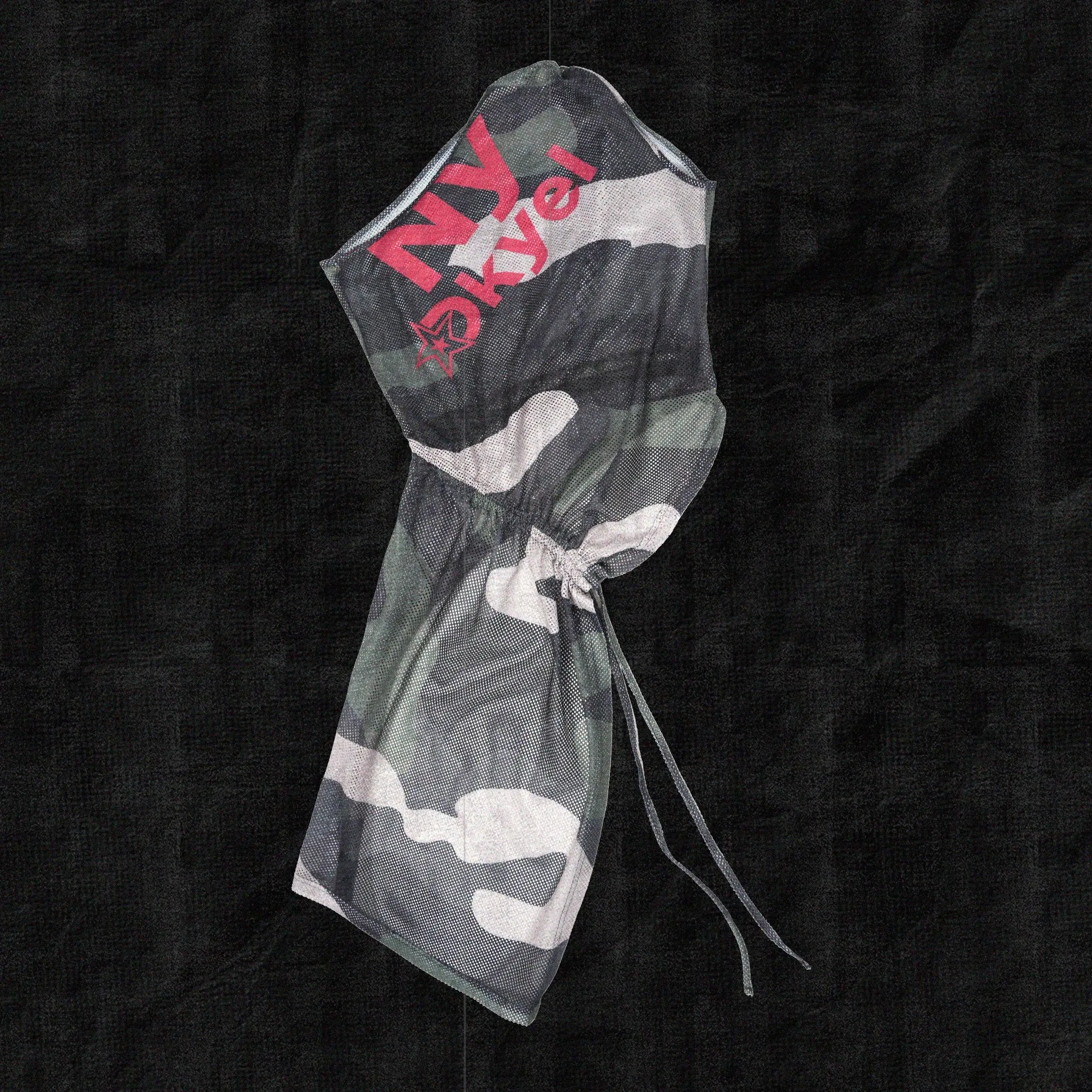 Asymmetrical Drawstring Jersey