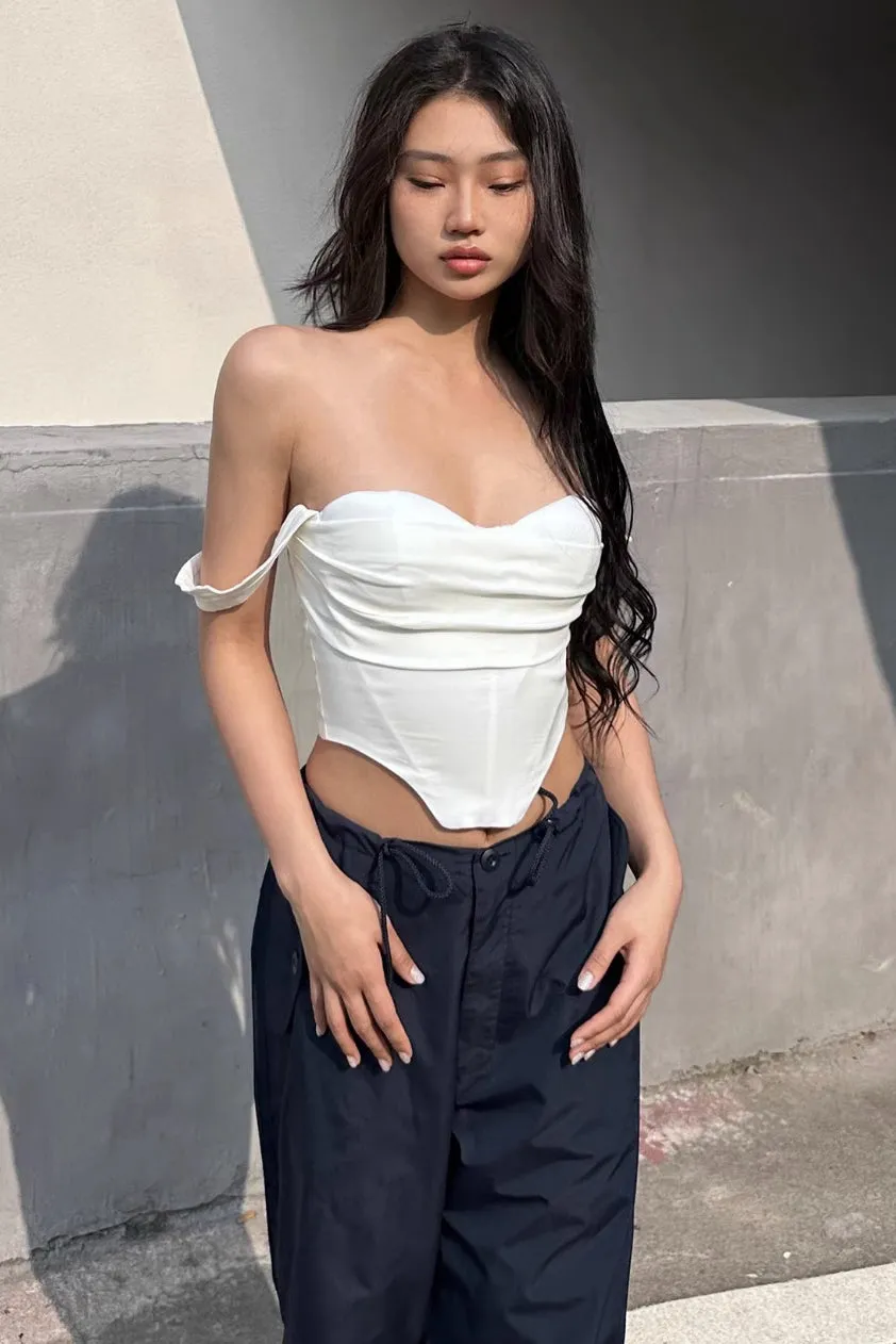 Asymmetrical Hem Sleeveless Cut Out Tops Tank Top Shirt