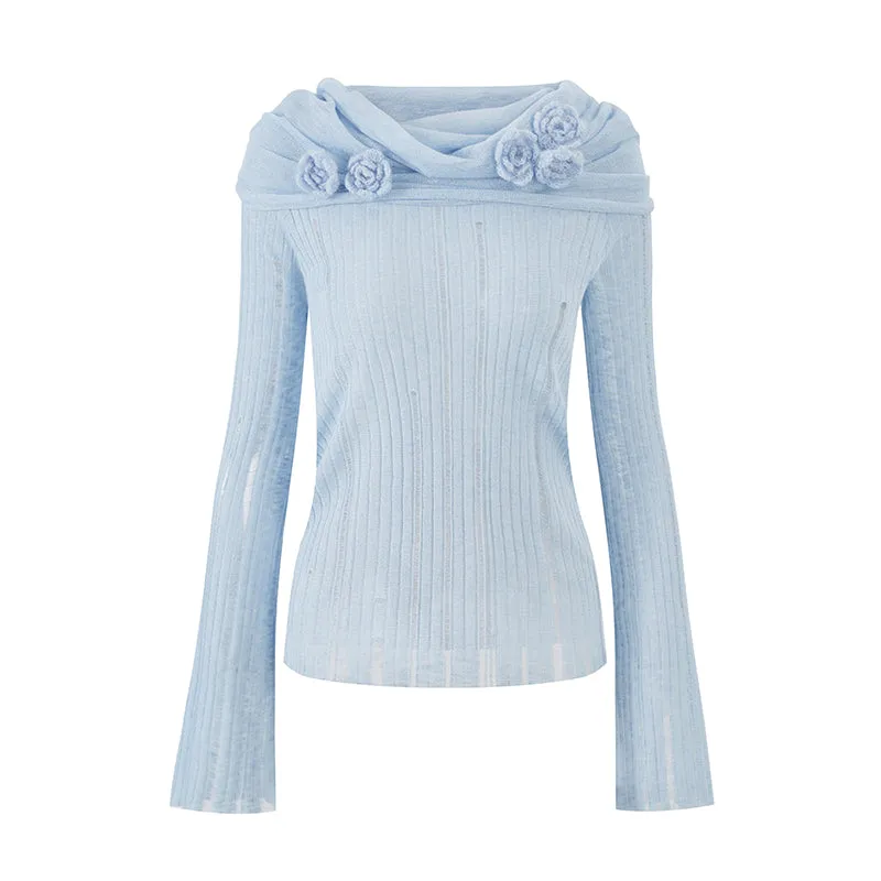 Asymmetrical Knit Sweater