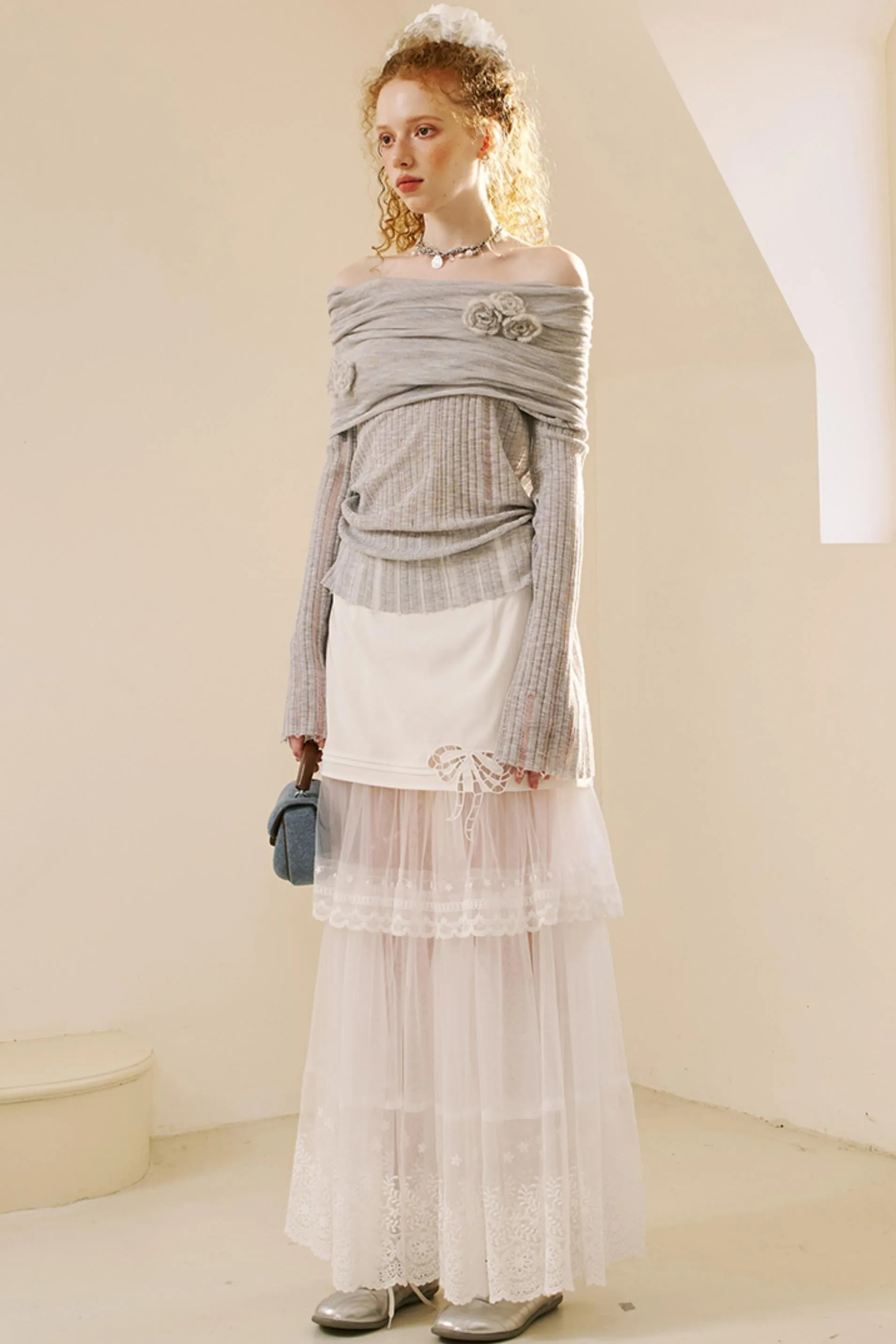 Asymmetrical Knit Sweater