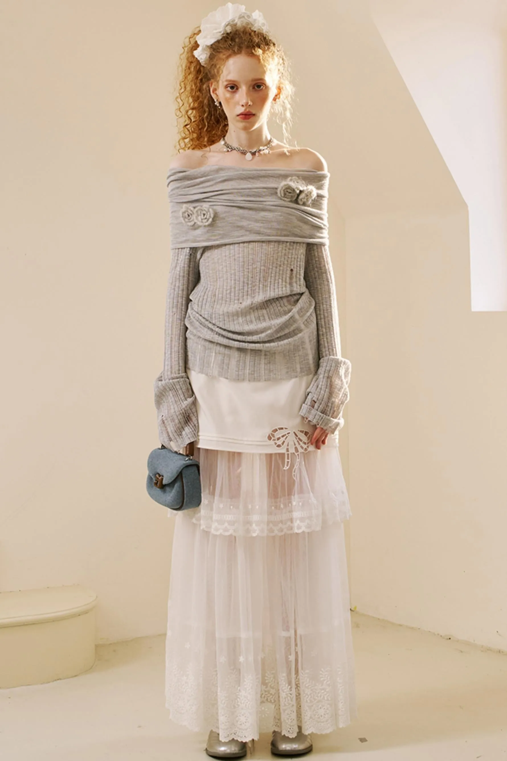Asymmetrical Knit Sweater