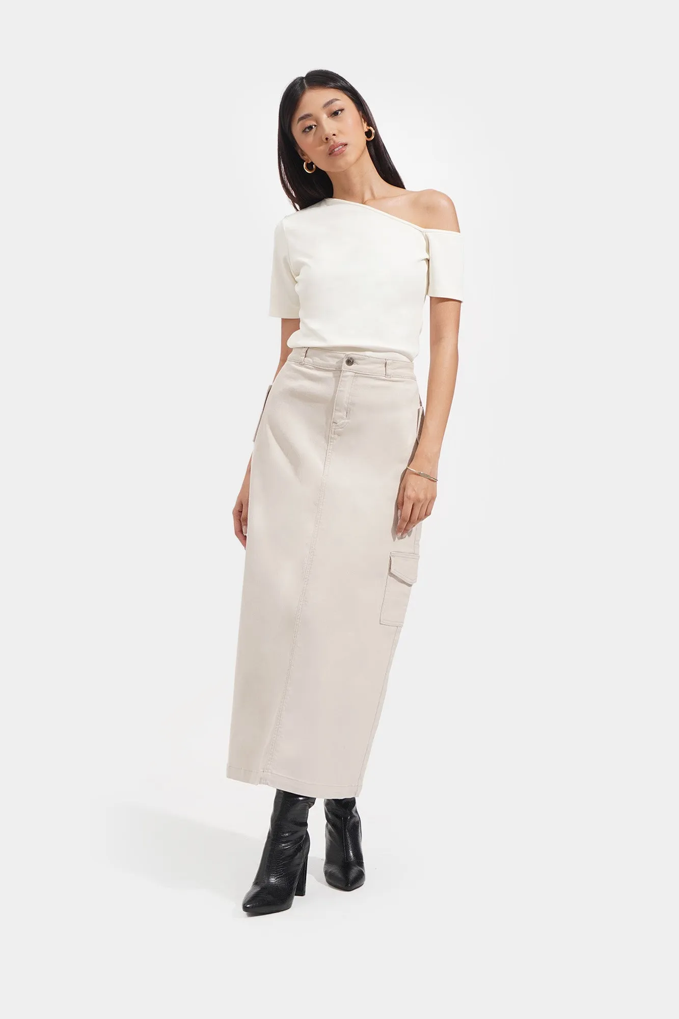 Asymmetrical Knit Top