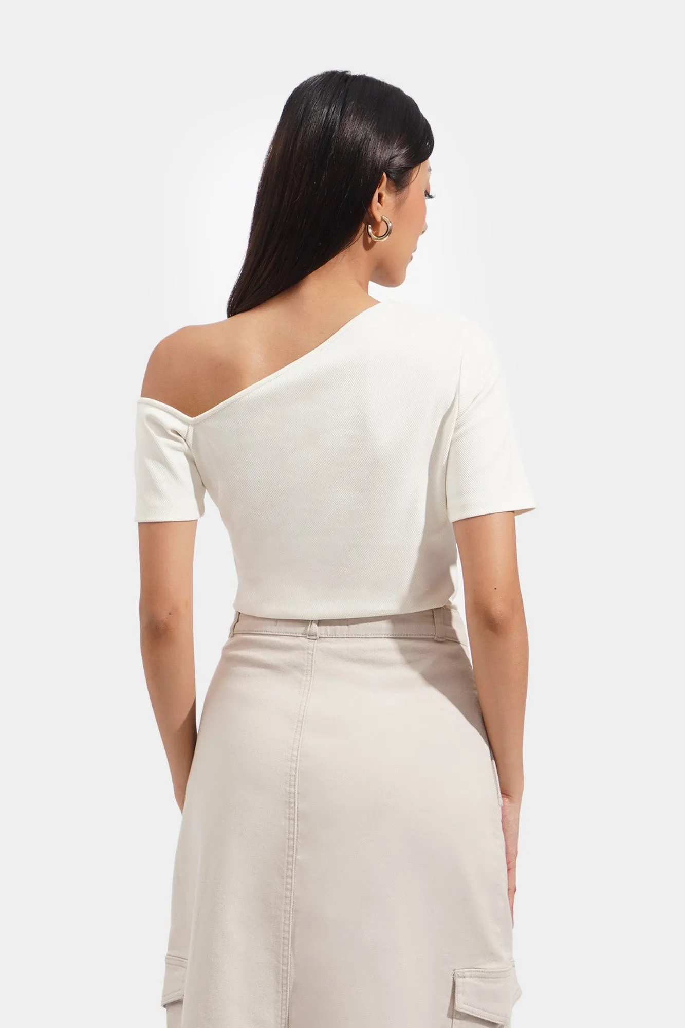 Asymmetrical Knit Top