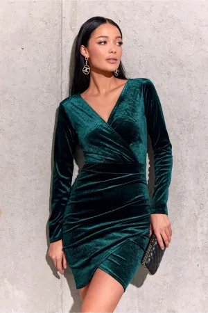 Asymmetrical Layered Fitted Dress
