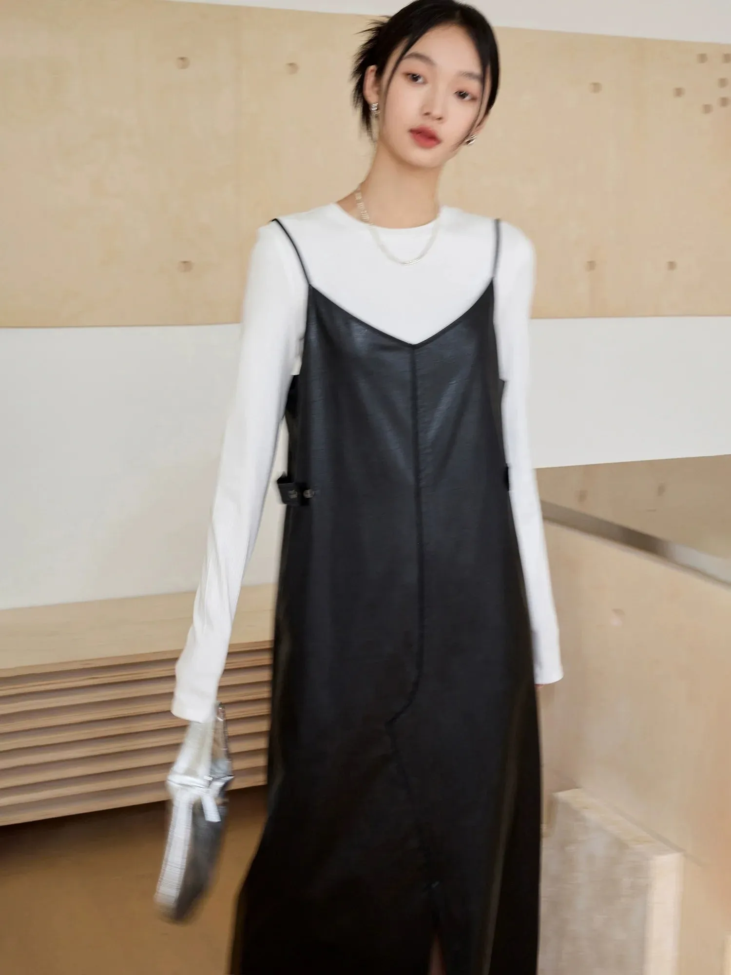 Asymmetrical Ribbed Crop Top