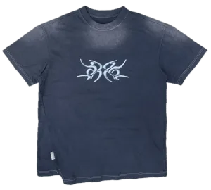 Asymmetrical T-Shirt with Volume Print