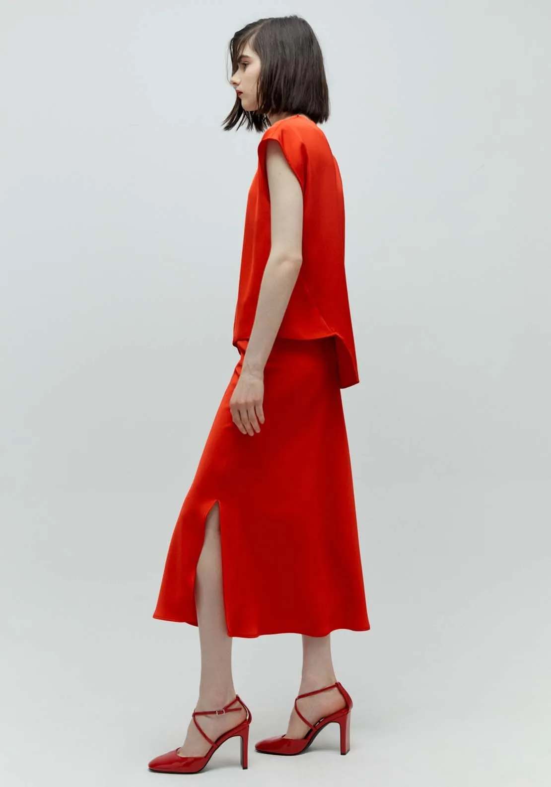 Asymmetrical top - Red