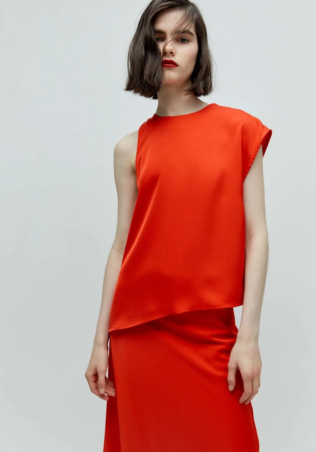 Asymmetrical top - Red