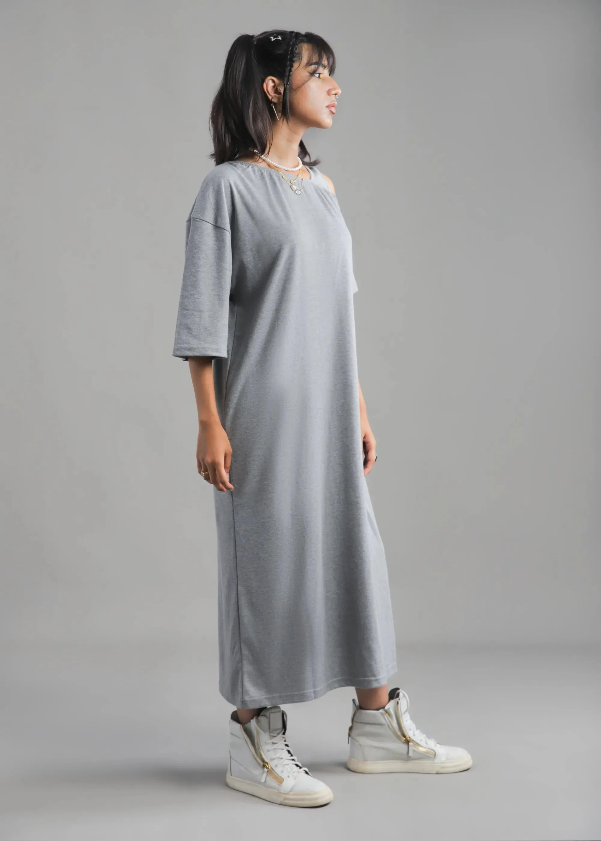 Asymmetrical Tshirt Dress