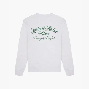 ATELIER MILANO CREWNECK | LIGHT GREY MELEE/GRE