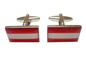 Austria Flag Cufflinks