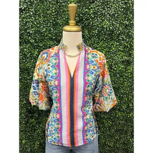 Bailey Puff Sleeve Floral Top