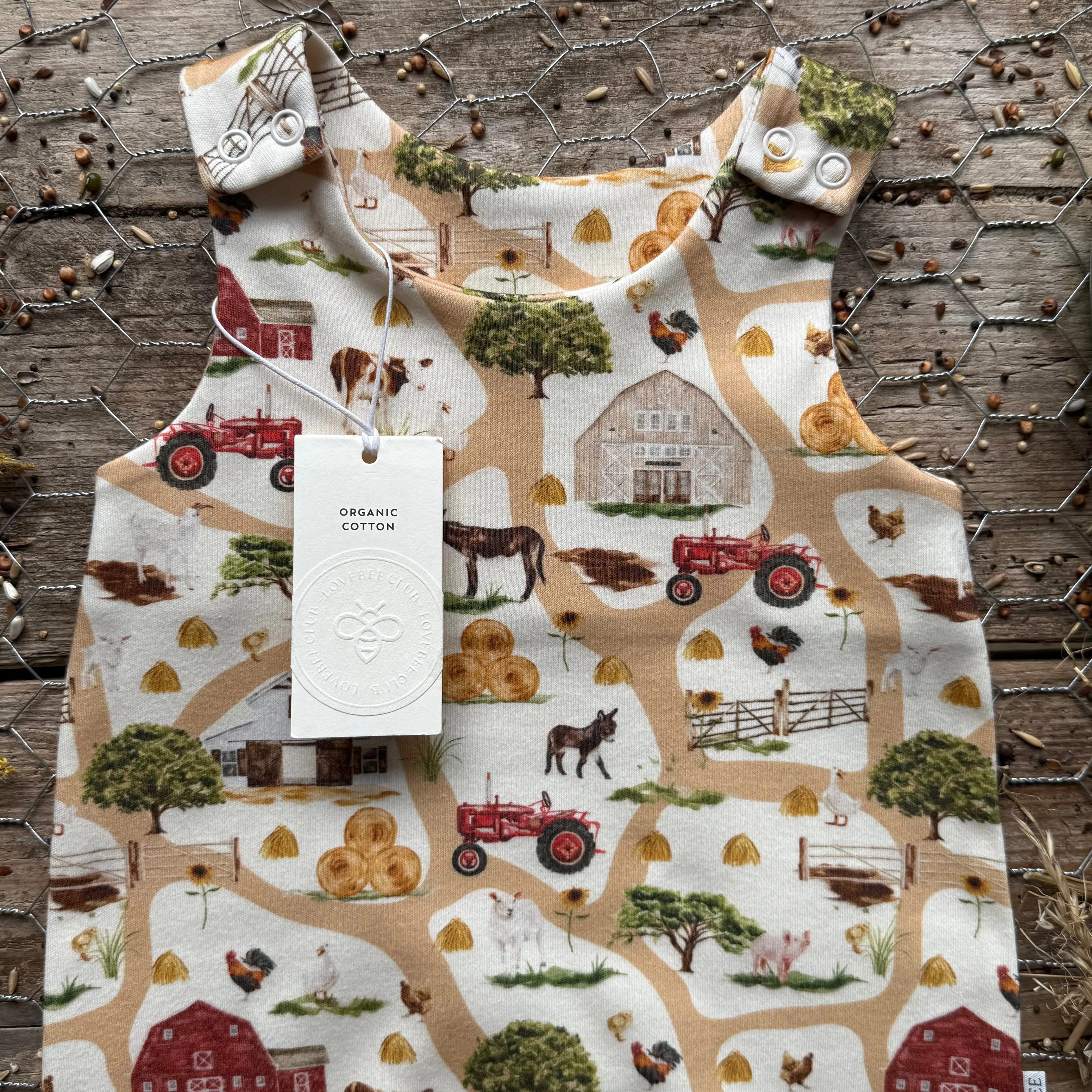 Barn Life Long Romper | Ready To Post