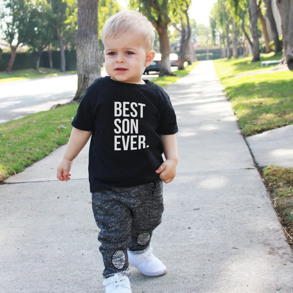 Best Dad Ever and Best Son Ever - Matching Father and Son t-shirts