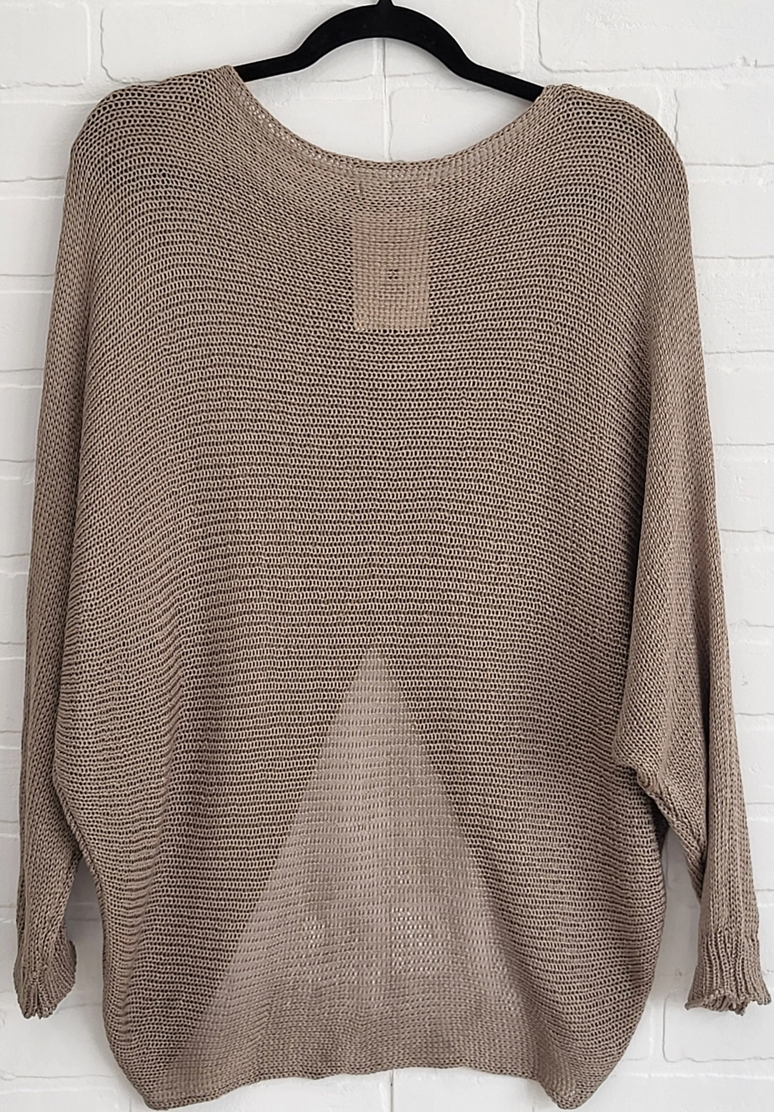 Bianca Front-Open Knit Top