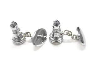 Bishop Chess Piece Cufflinks