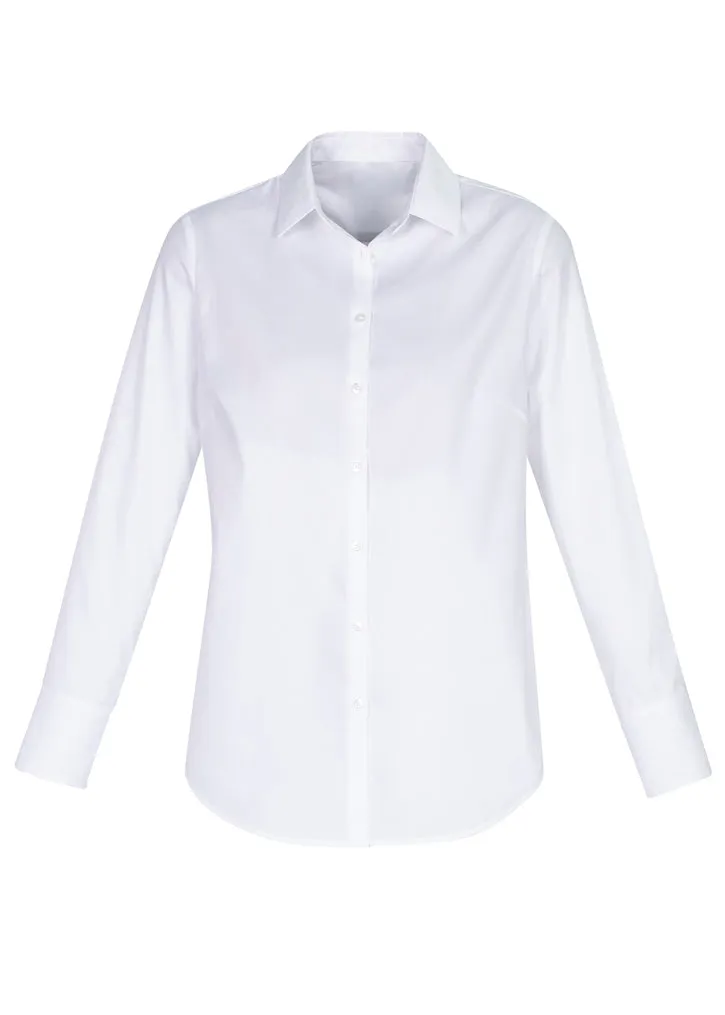 Biz Collection S016LL Ladies Camden Oxford L/S Shirt