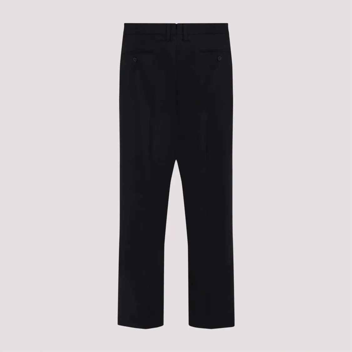 Black Wool Pants