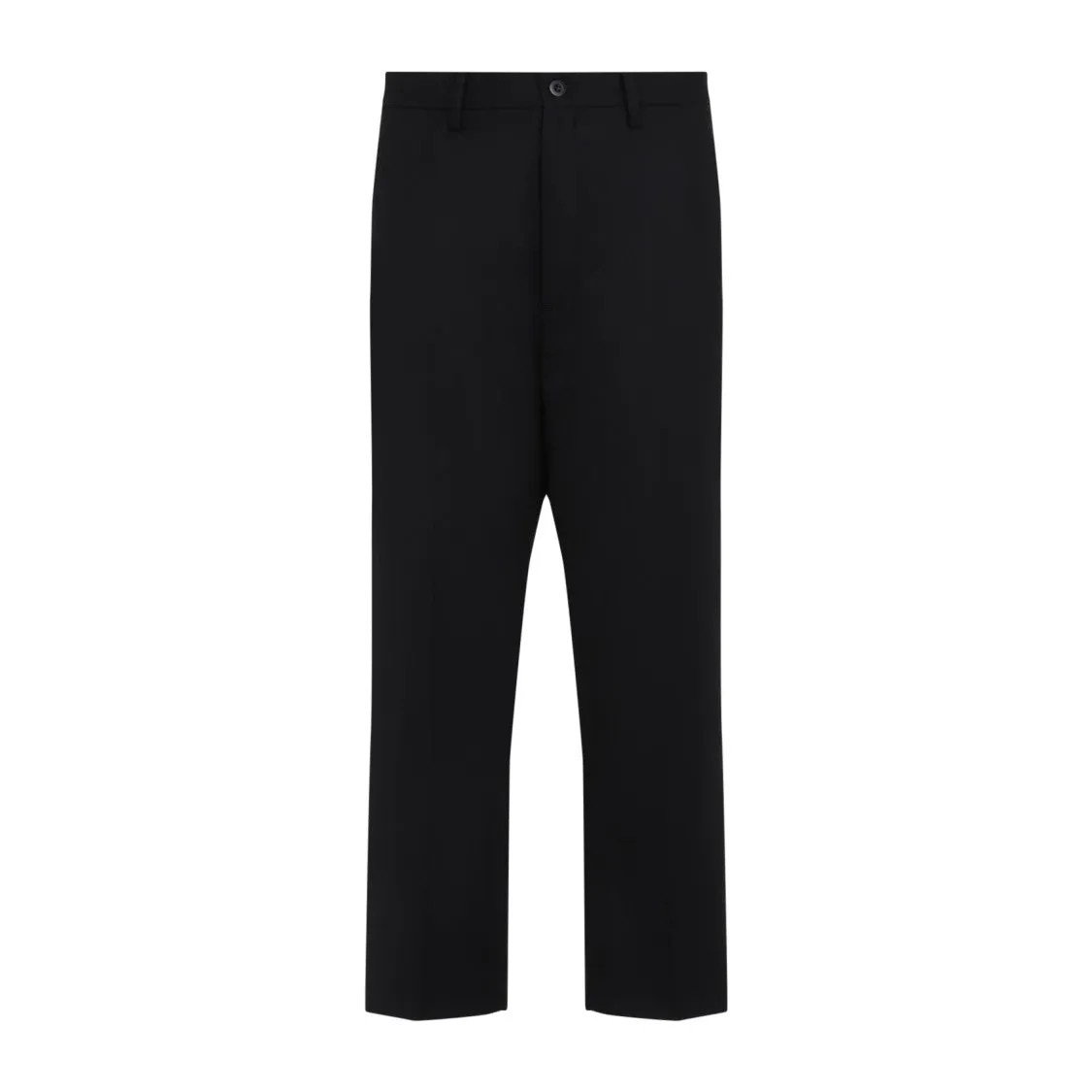 Black Wool Pants