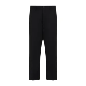 Black Wool Pants