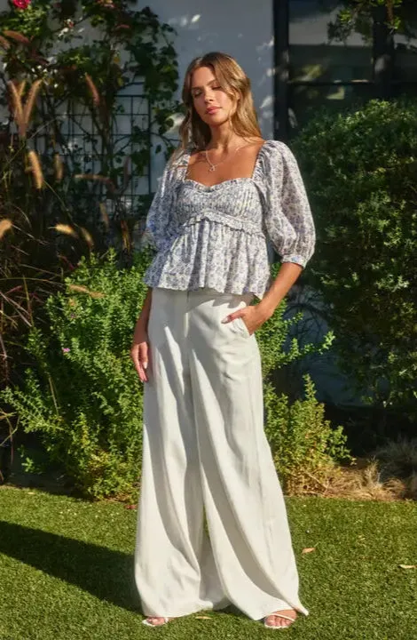 Bloom Puff Sleeve Top