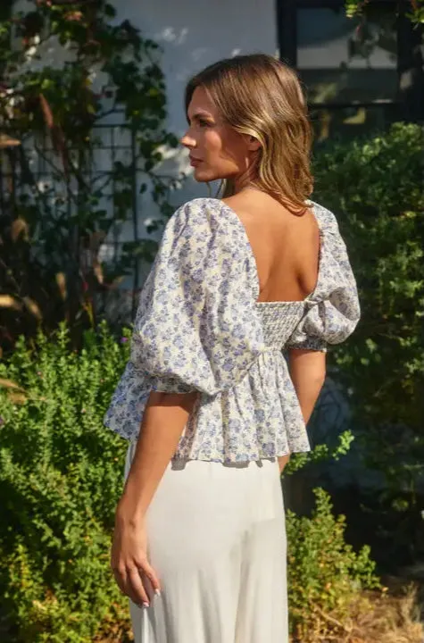 Bloom Puff Sleeve Top