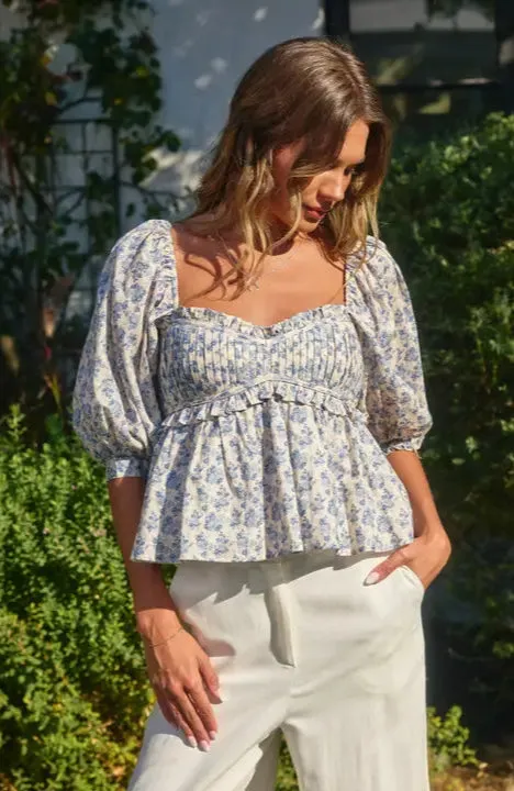 Bloom Puff Sleeve Top
