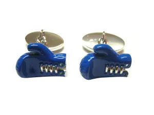 Blue Boxing Glove Cufflinks