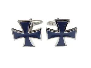 Blue Cross Cufflinks